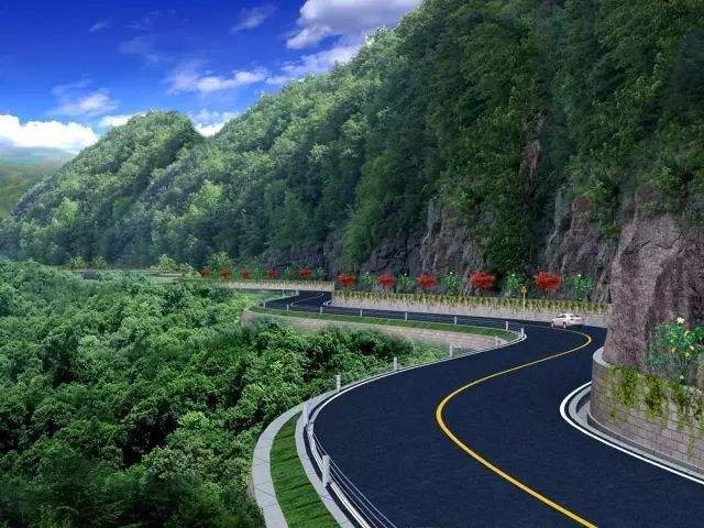 下浒山水库旅游道路设计